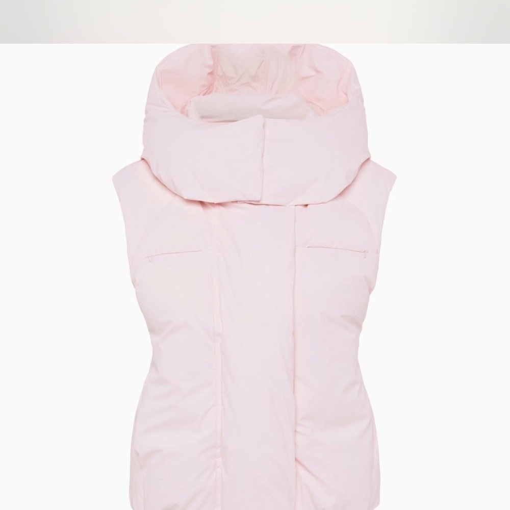 Chic Light Pink Women's Puffer Vest